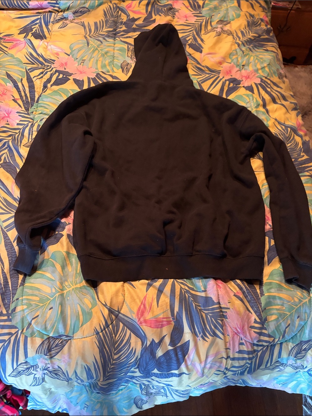U.S. Mail Black Graphic Hoodie - Classic Postal Service Logo - Picture 3 of 3
